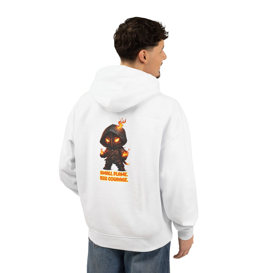 Embrace Your Demons Hoodie — Cute Fiery Demon Graphic Sweatshirt