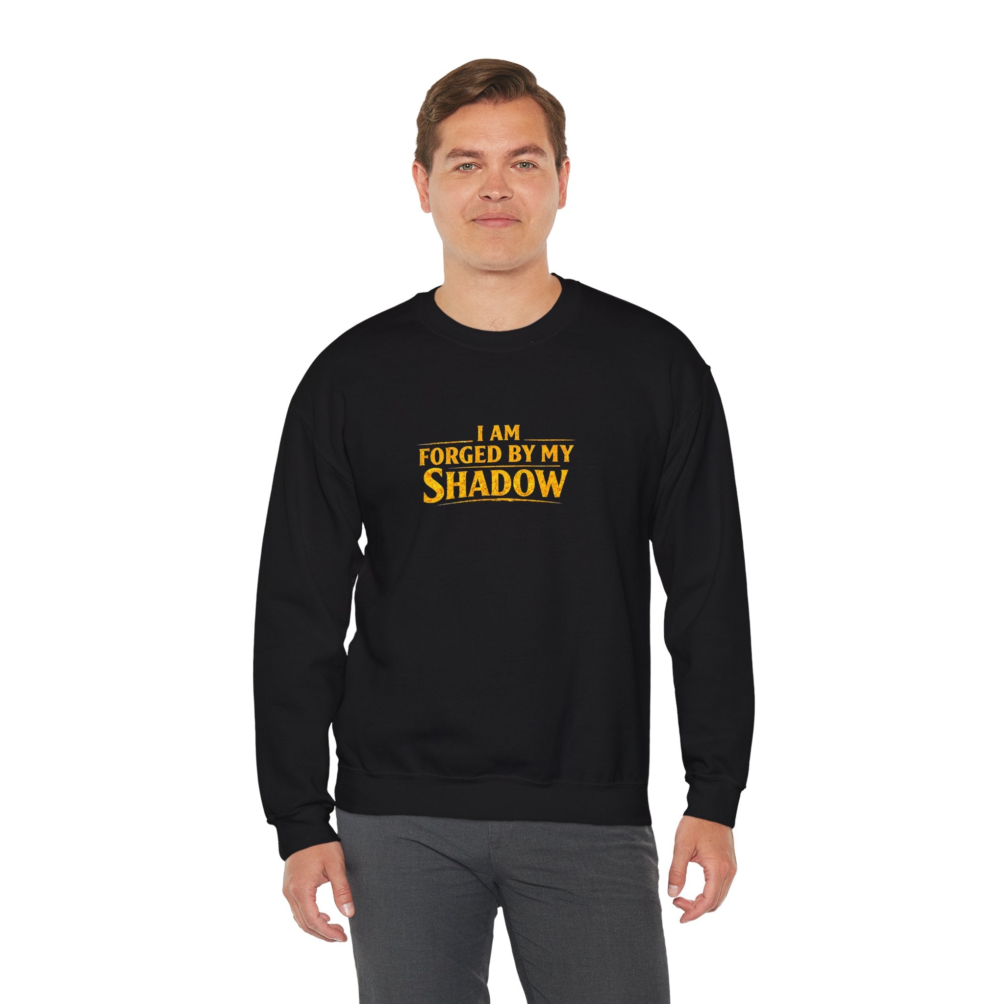 Embrace Your Demons Crewneck Sweatshirt Fantasy Warrior Graphic