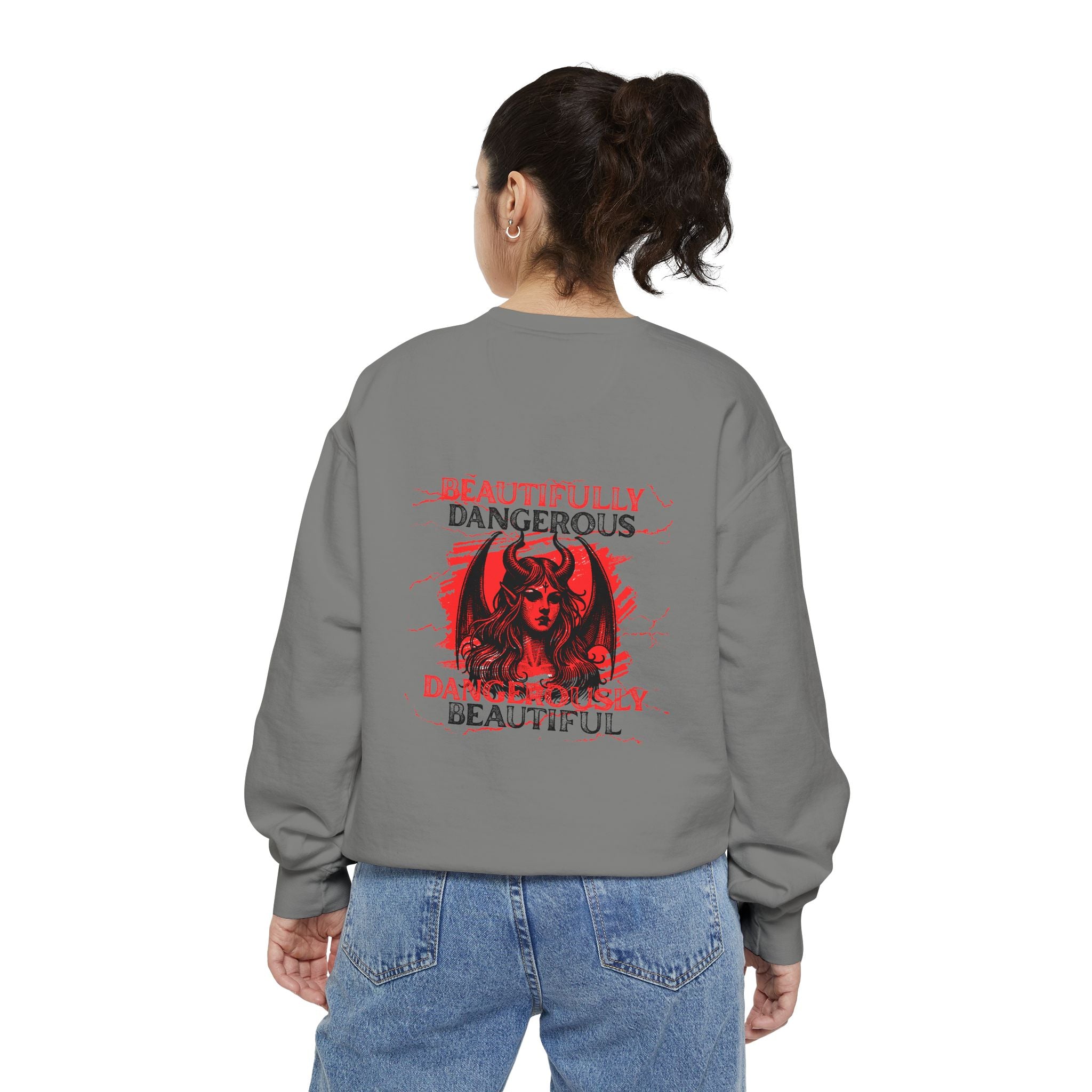 Embrace Your Demons Sweatshirt — Beautifully Dangerous Graphic Crewneck