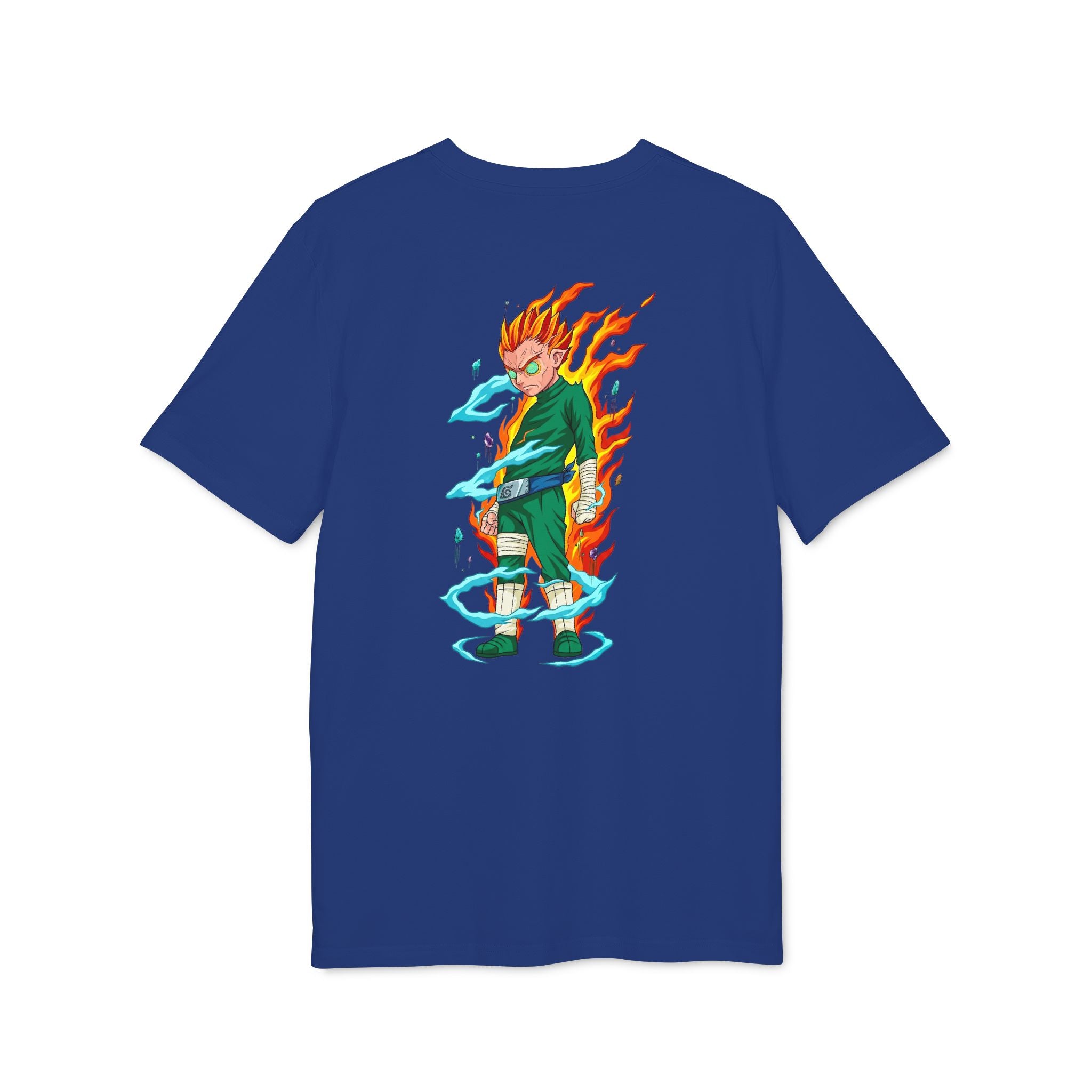 Anime Flame Warrior Graphic T-Shirt