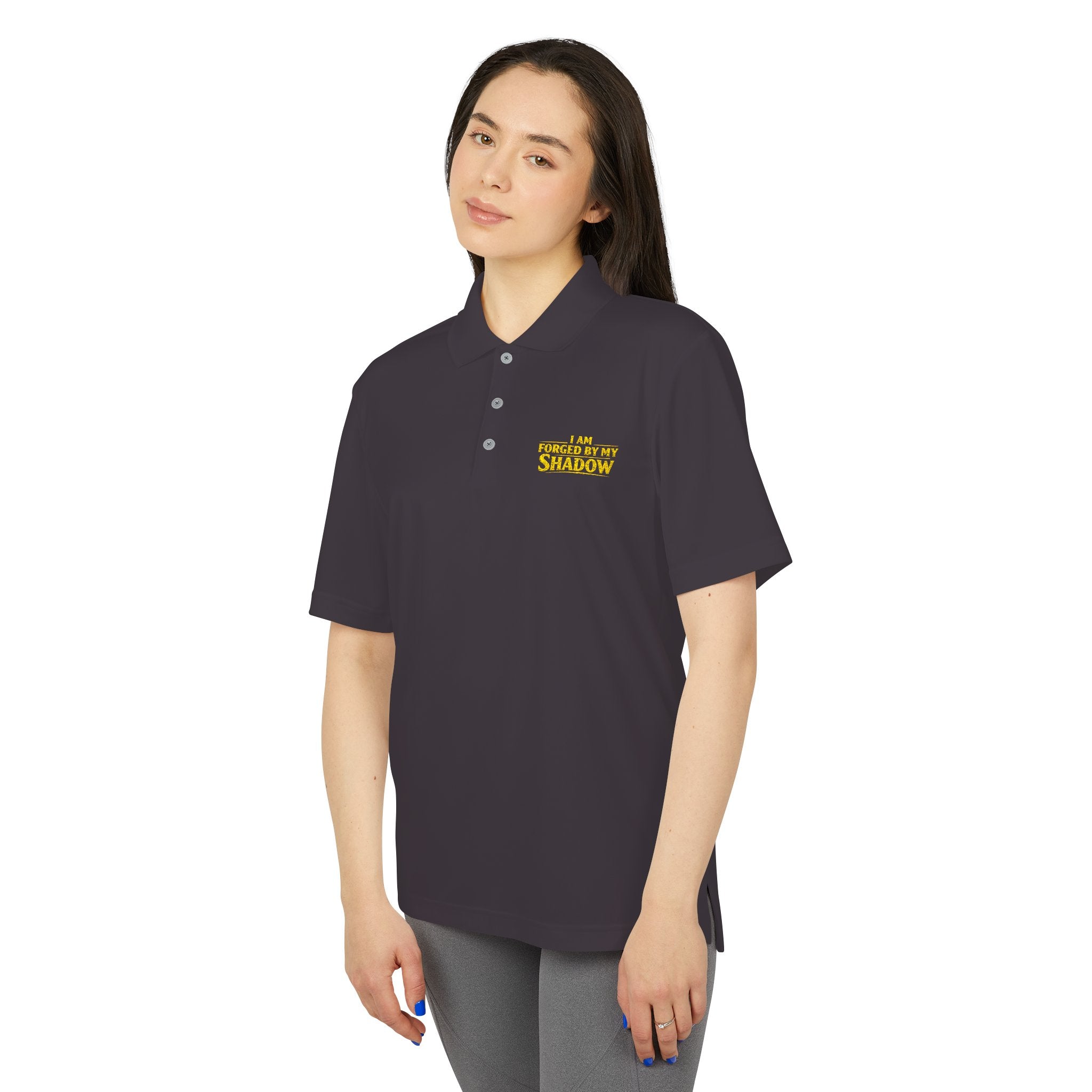 Embrace Your Demons Performance Polo Minimalist Golf Shirt