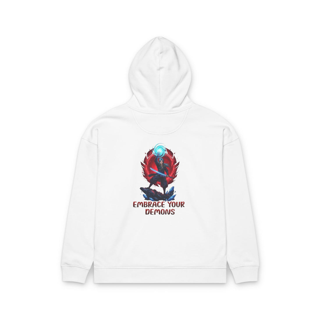 Embrace Your Demons Hoodie — Graphic Spirituality Pullover