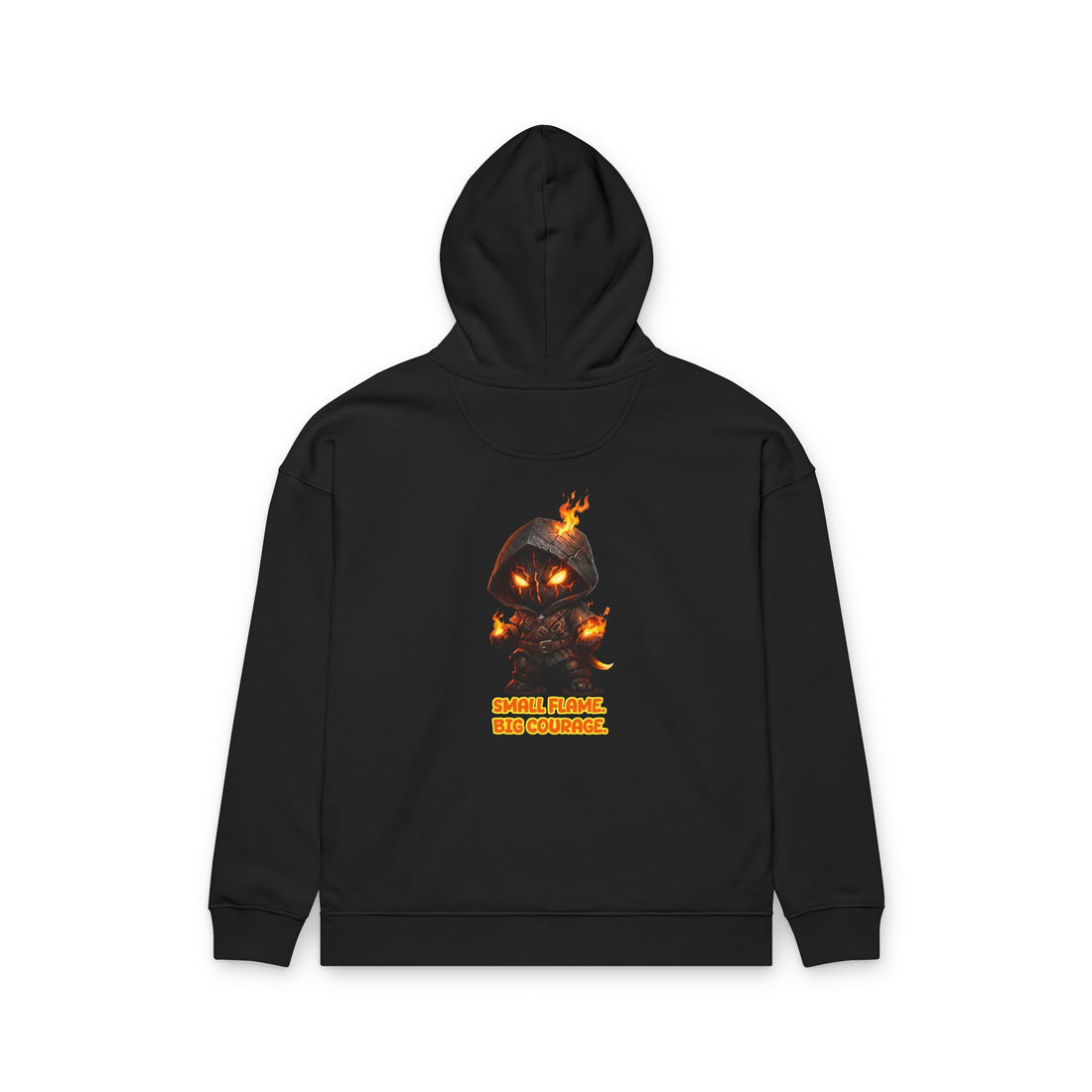 Embrace Your Demons Hoodie — Cute Fiery Demon Graphic Sweatshirt