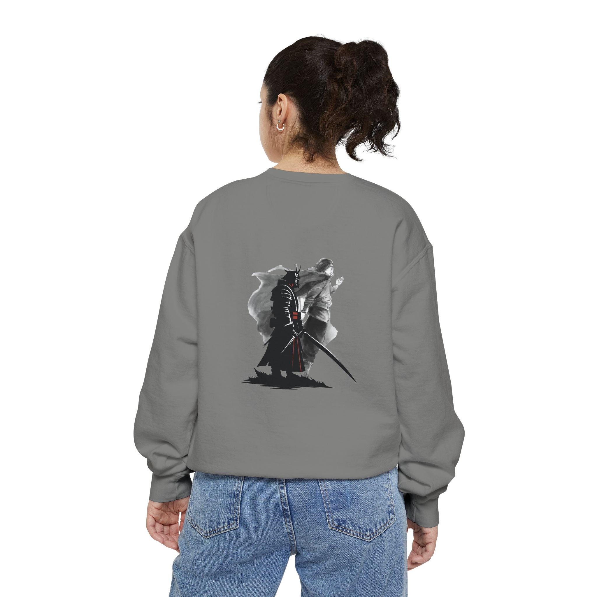 Embrace Your Demons Sweatshirt — Samurai Warrior Graphic Crewneck