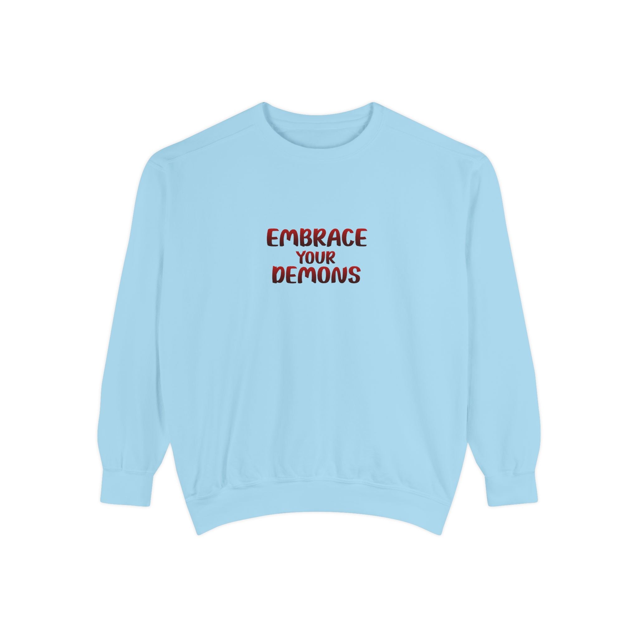 Beautifully Dengerous Unisex Garment-Dyed Sweatshirt