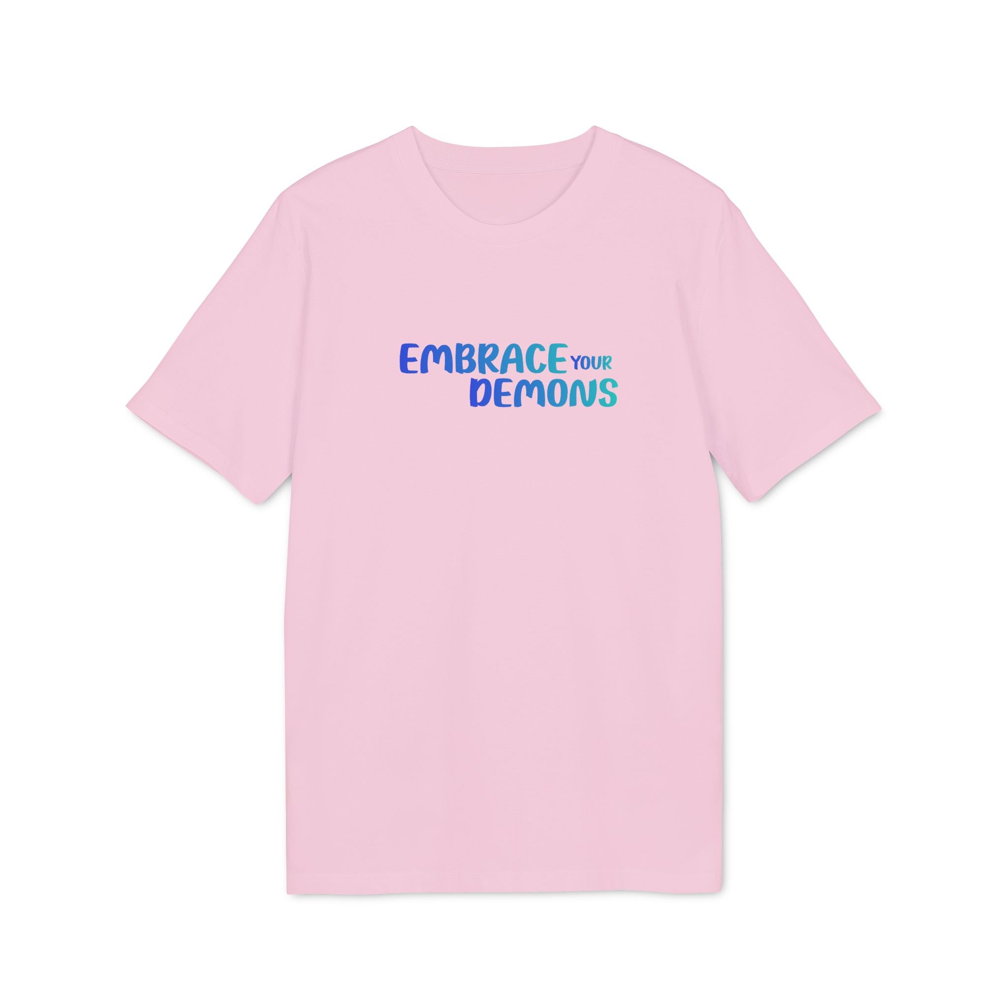 Embrace Your Demons T-Shirt — Cute Blue Fox 'Cold Heart, Warm Soul' Graphic Tee