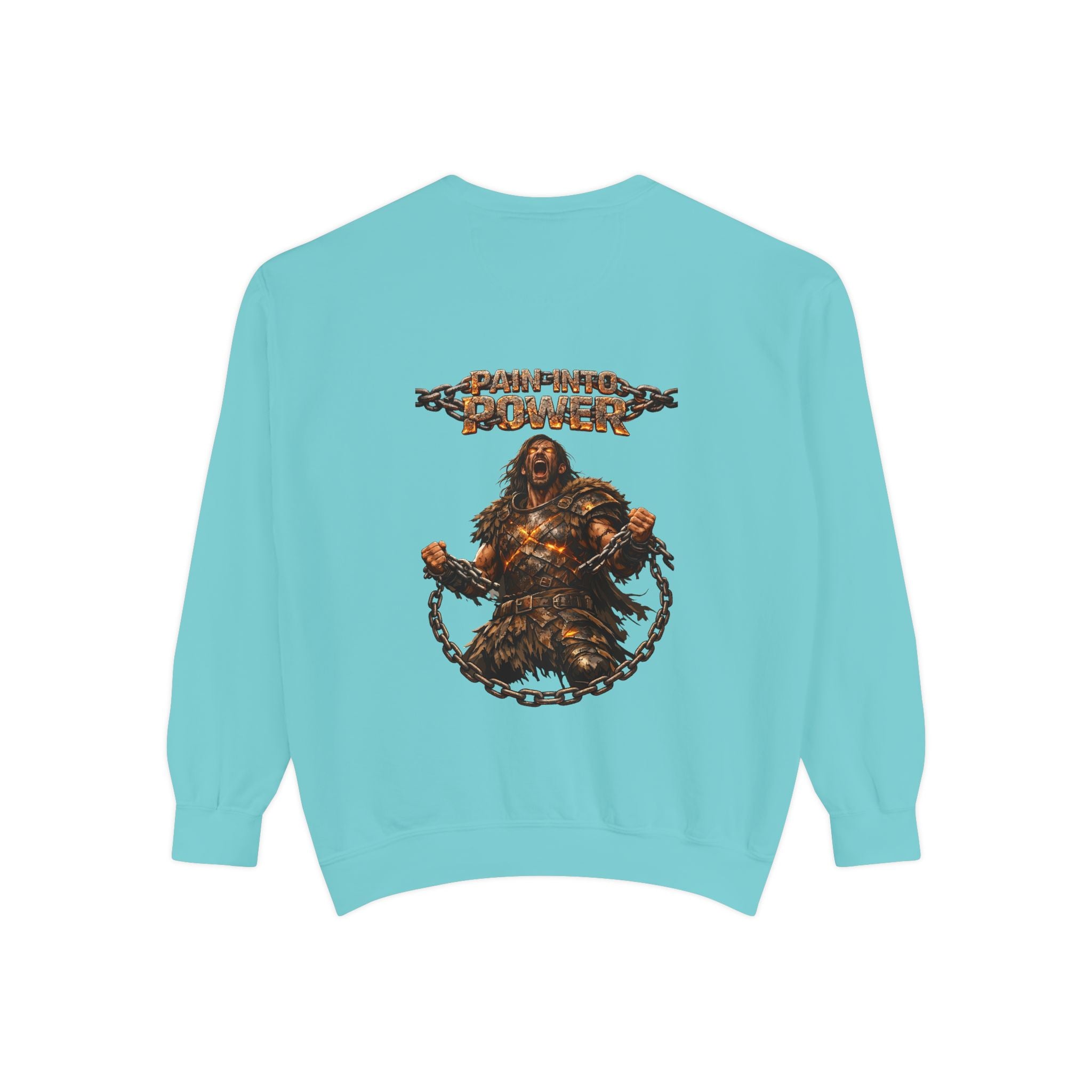 Embrace Your Demons Sweatshirt — Viking Warrior Graphic Crewneck