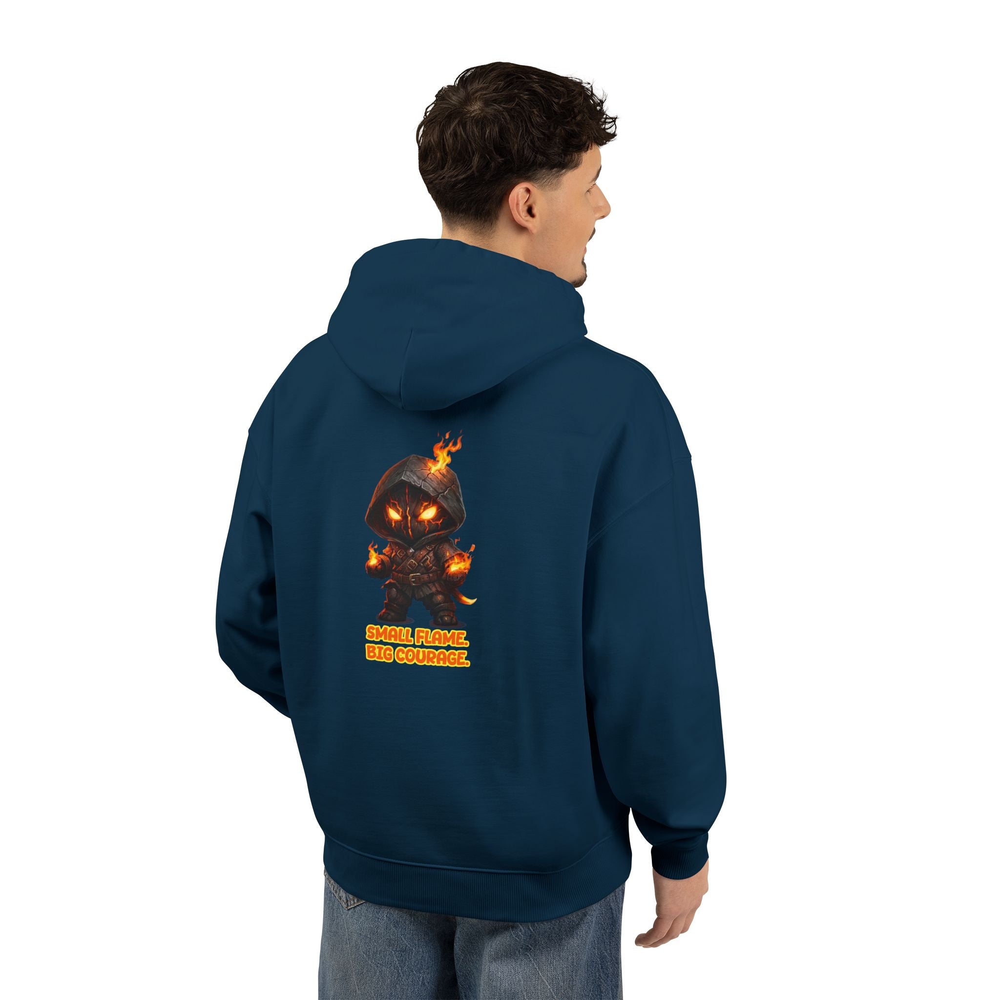 Embrace Your Demons Hoodie — Cute Fiery Demon Graphic Sweatshirt