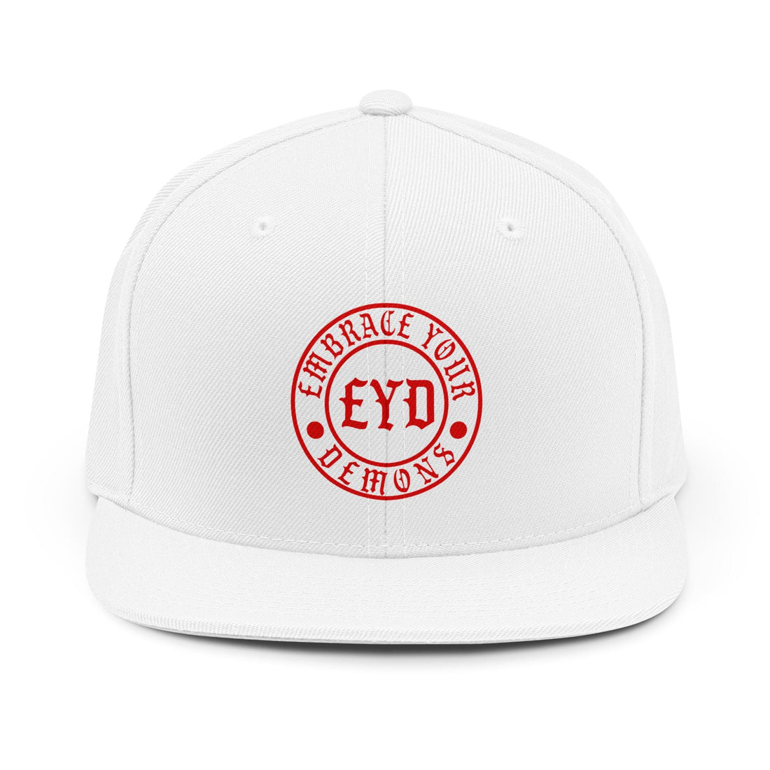 Embrace Your Demons Snapback Hat - EMBRACE YOUR DEMONS