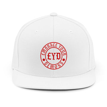 Embrace Your Demons Snapback Hat - EMBRACE YOUR DEMONS