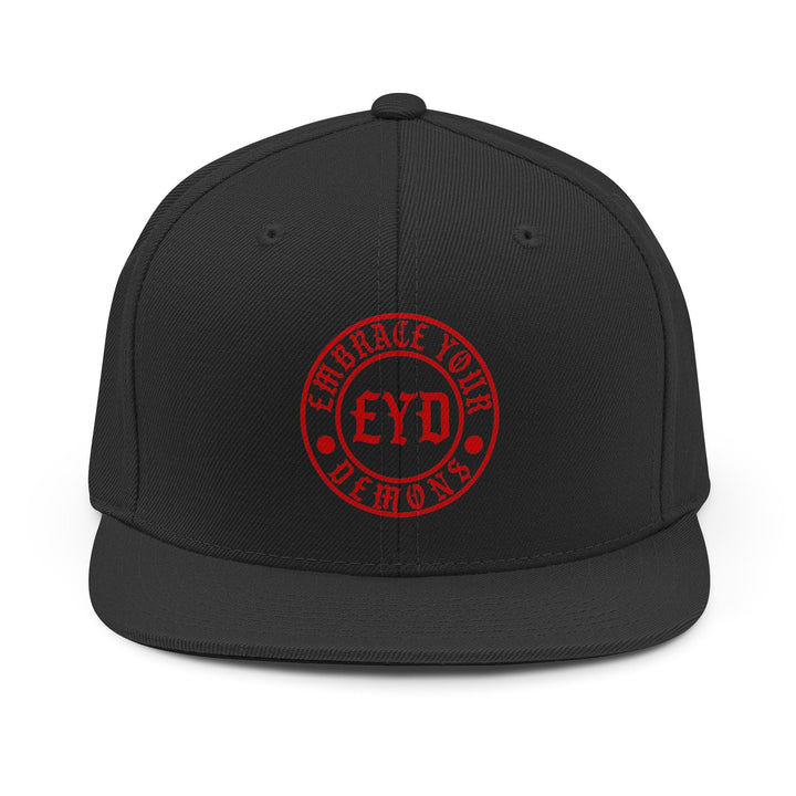Embrace Your Demons Snapback Hat - EMBRACE YOUR DEMONS