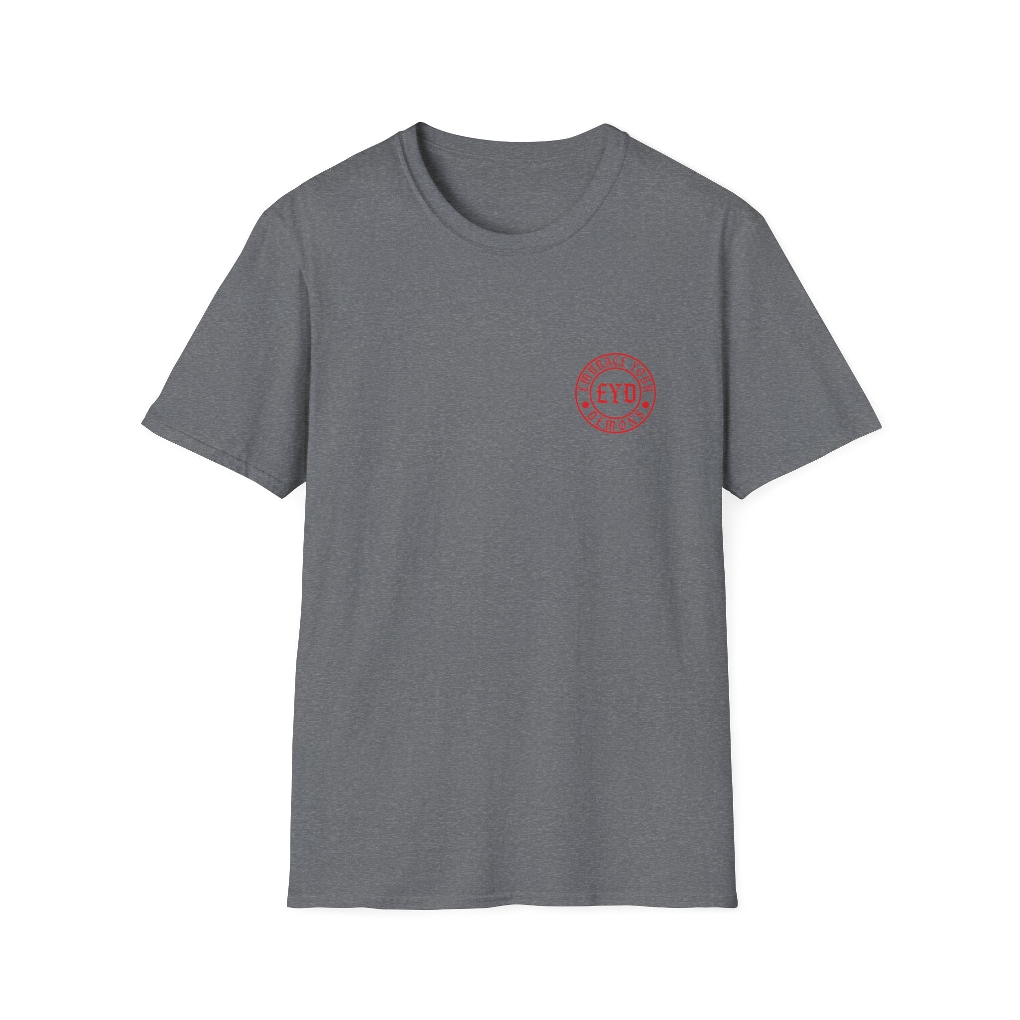 Embrace Your Demons T-Shirt — Gothic Angel & Demon Skeleton Graphic - EMBRACE YOUR DEMONS