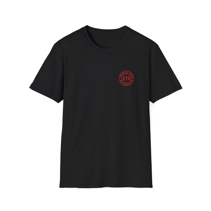 Graphic T-Shirt — “The Loudest Fights Happen Inside” Skull & Flame Design - EMBRACE YOUR DEMONS