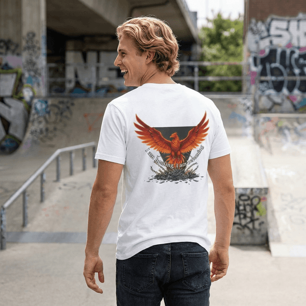 T-Shirt — "Embrace Your Demons" Phoenix Graphic Tee - EMBRACE YOUR DEMONS
