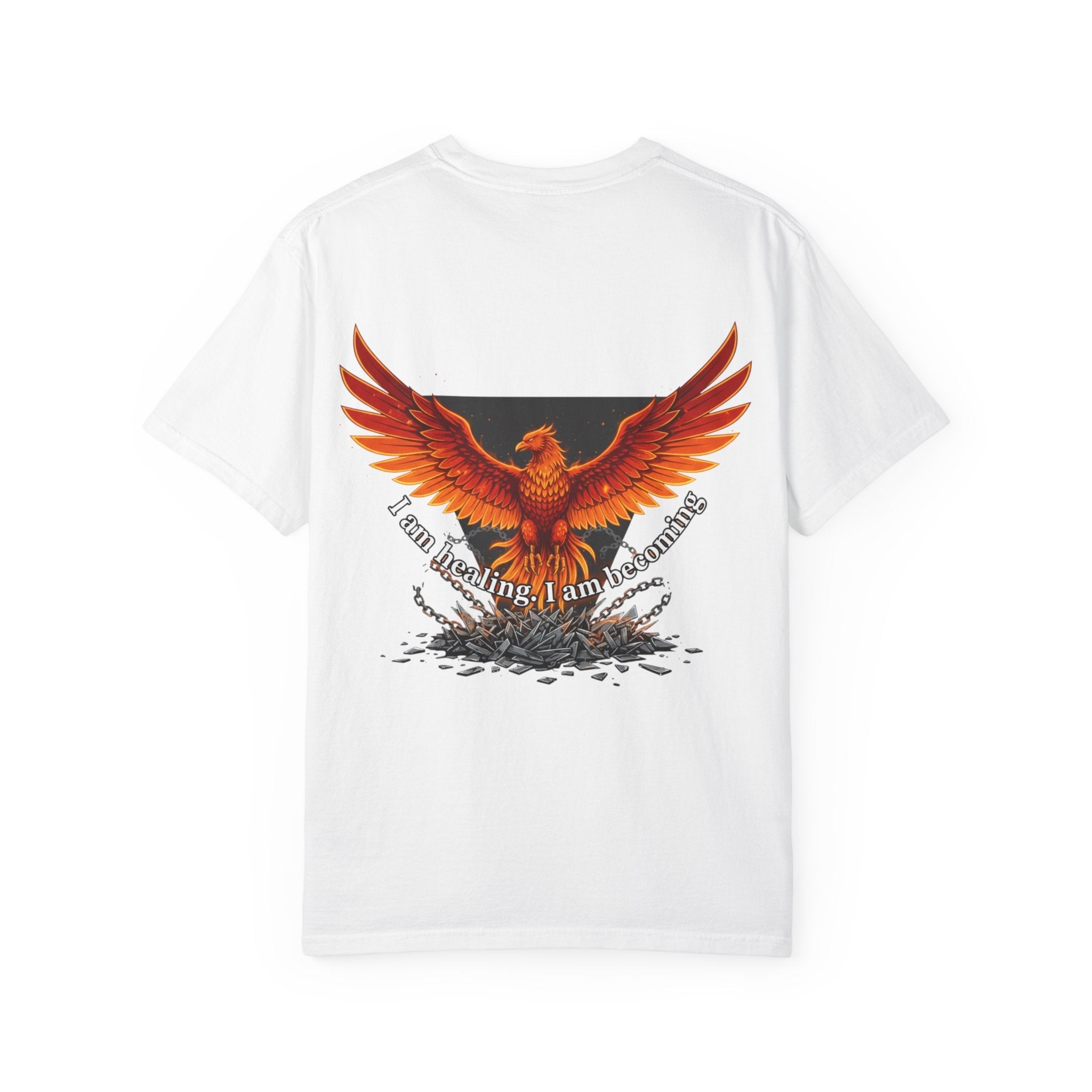 T-Shirt — "Embrace Your Demons" Phoenix Graphic Tee - EMBRACE YOUR DEMONS