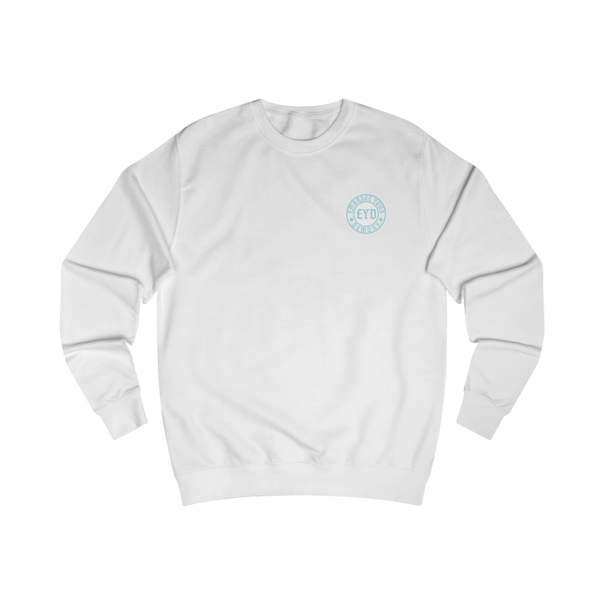Viking Druid Sweatshirt — "There’re Fewer The Monstrous We Summon" Fantasy Crewneck - EMBRACE YOUR DEMONS